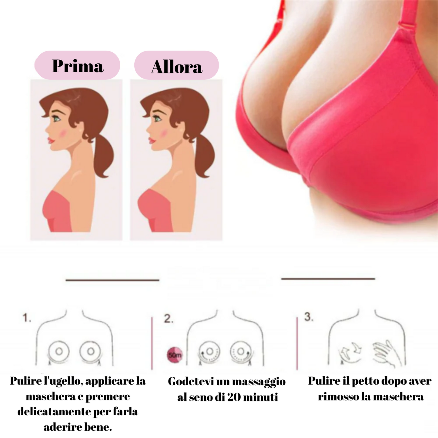 Collagene per l'aumento del seno
